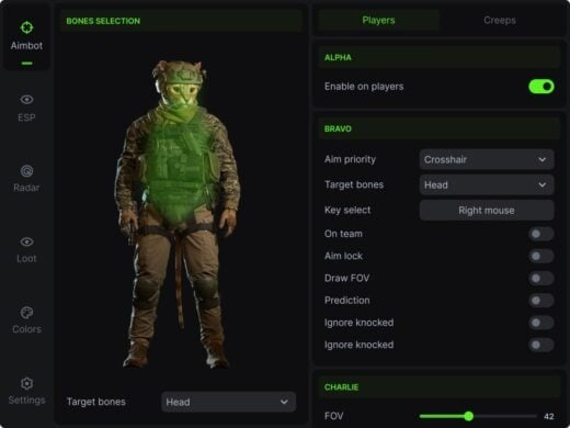 BO6 DullWare Legit play Menu
