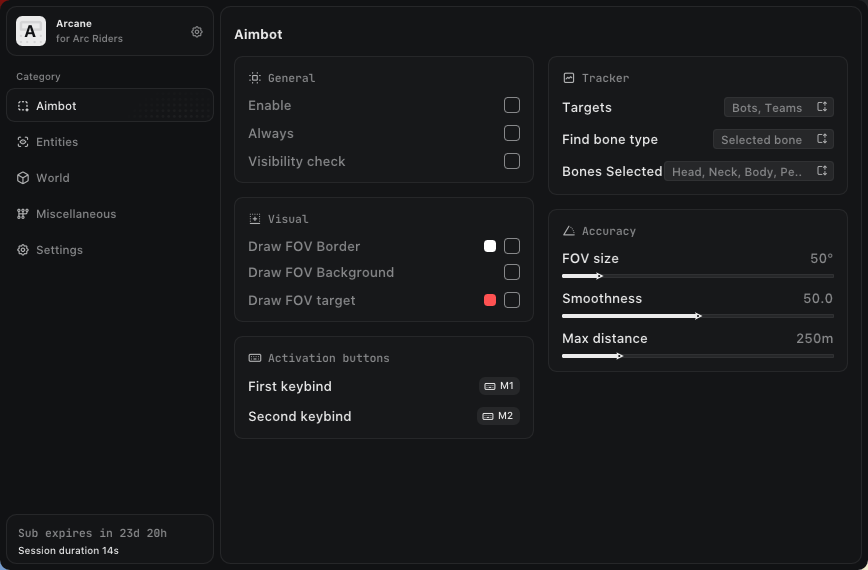 ARC Raiders Mod Menu | Legit Play