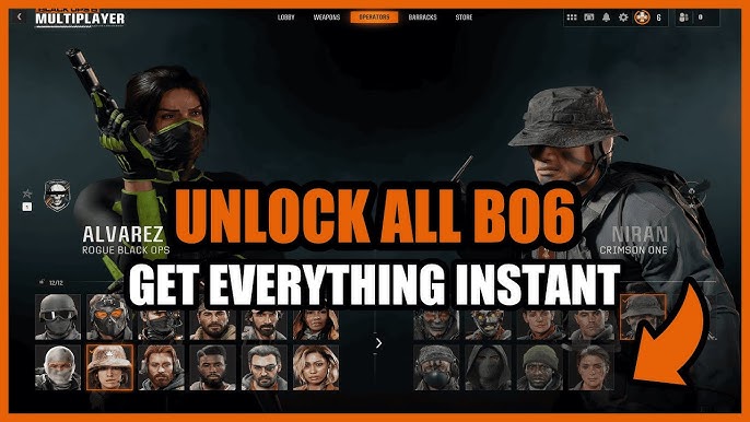 BO6/WarZone Unlock all (Tool)