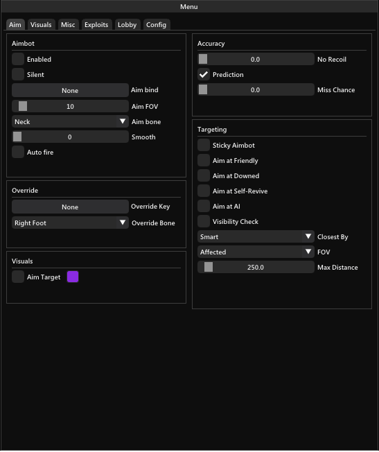 BO6/WARZONE Rage Menu